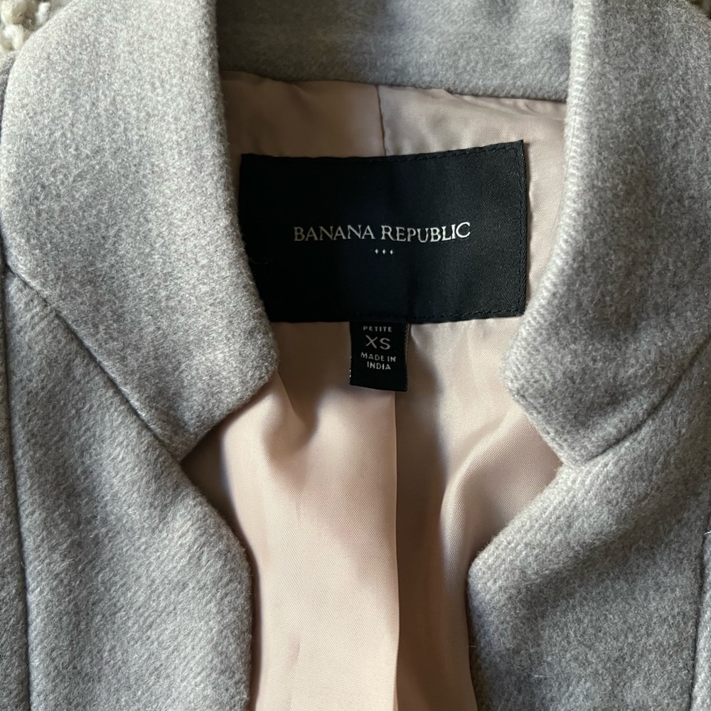 Gray coat